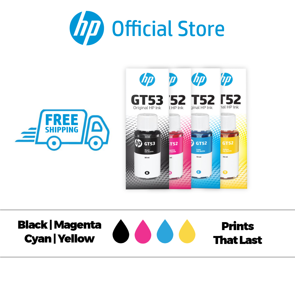 HP Original Ink GT 52 Set | Order Online At pc mart