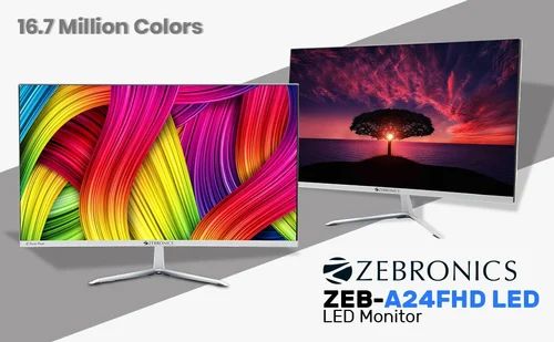 ZEBRONICS TFT 24 MT120 A24FHD 100HZ WITH SPEAKER  LED MONITOR